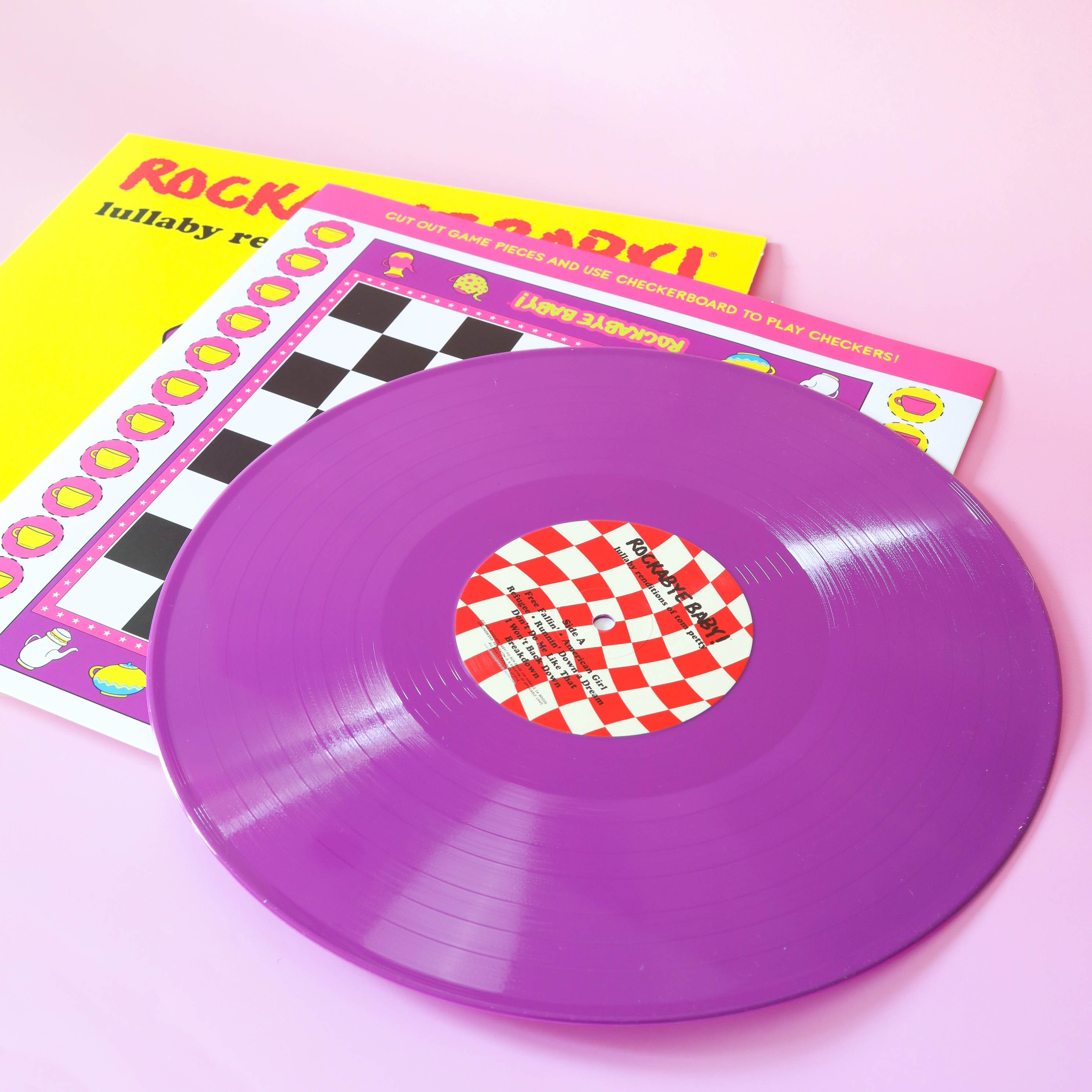 purple tom petty vinyl of modern lullabies