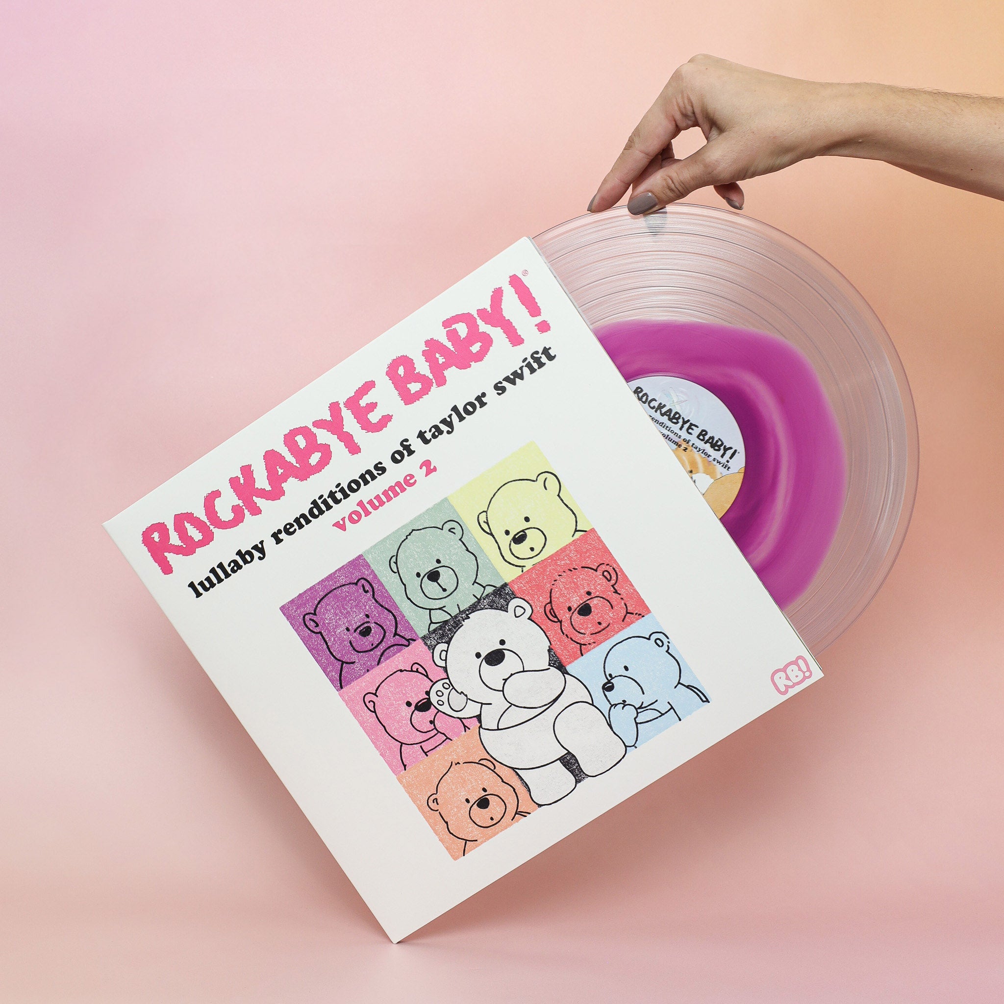 Taylor Swift lullabies vinyl by Rockabye Baby