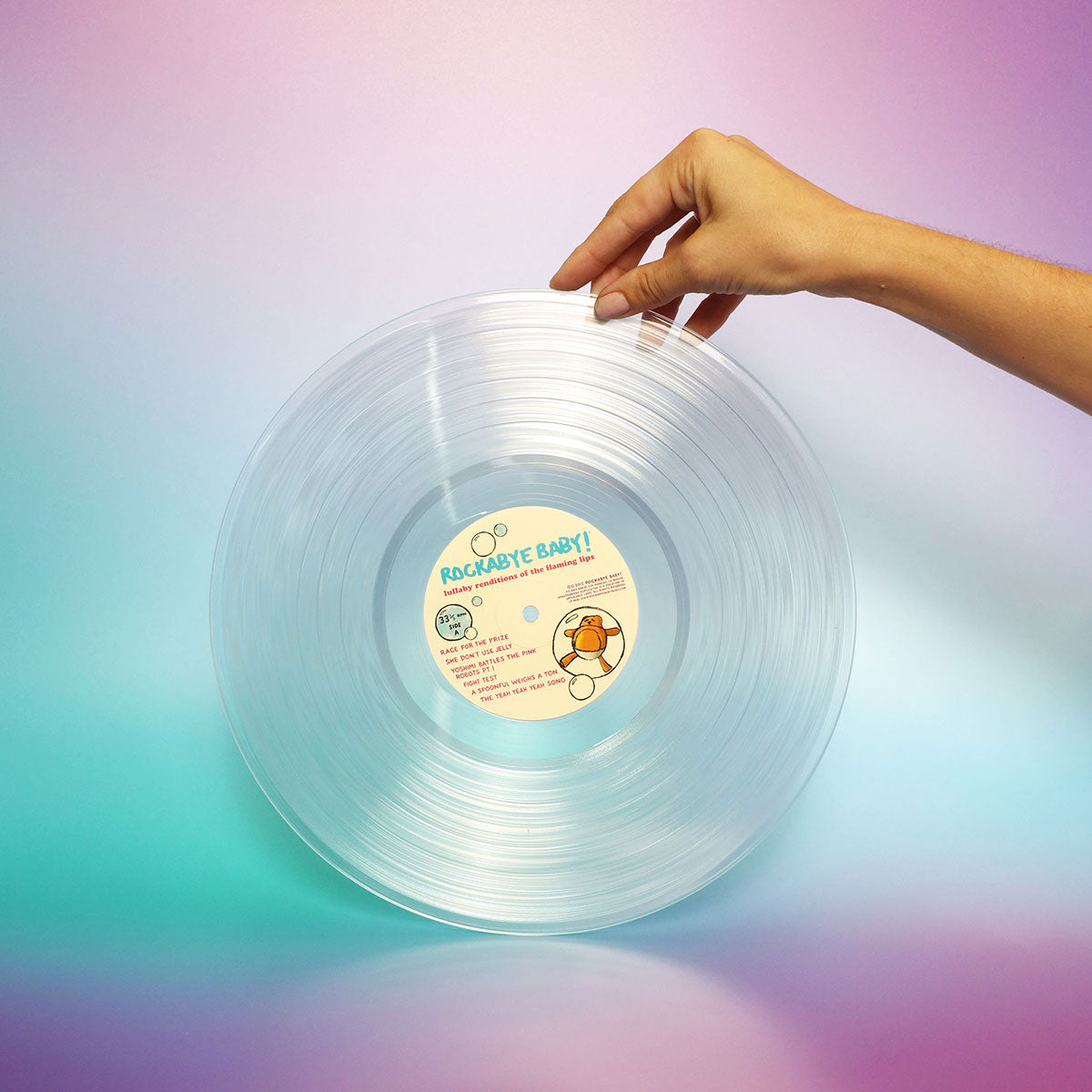 Lullaby Renditions of Flaming Lips clear vinyl