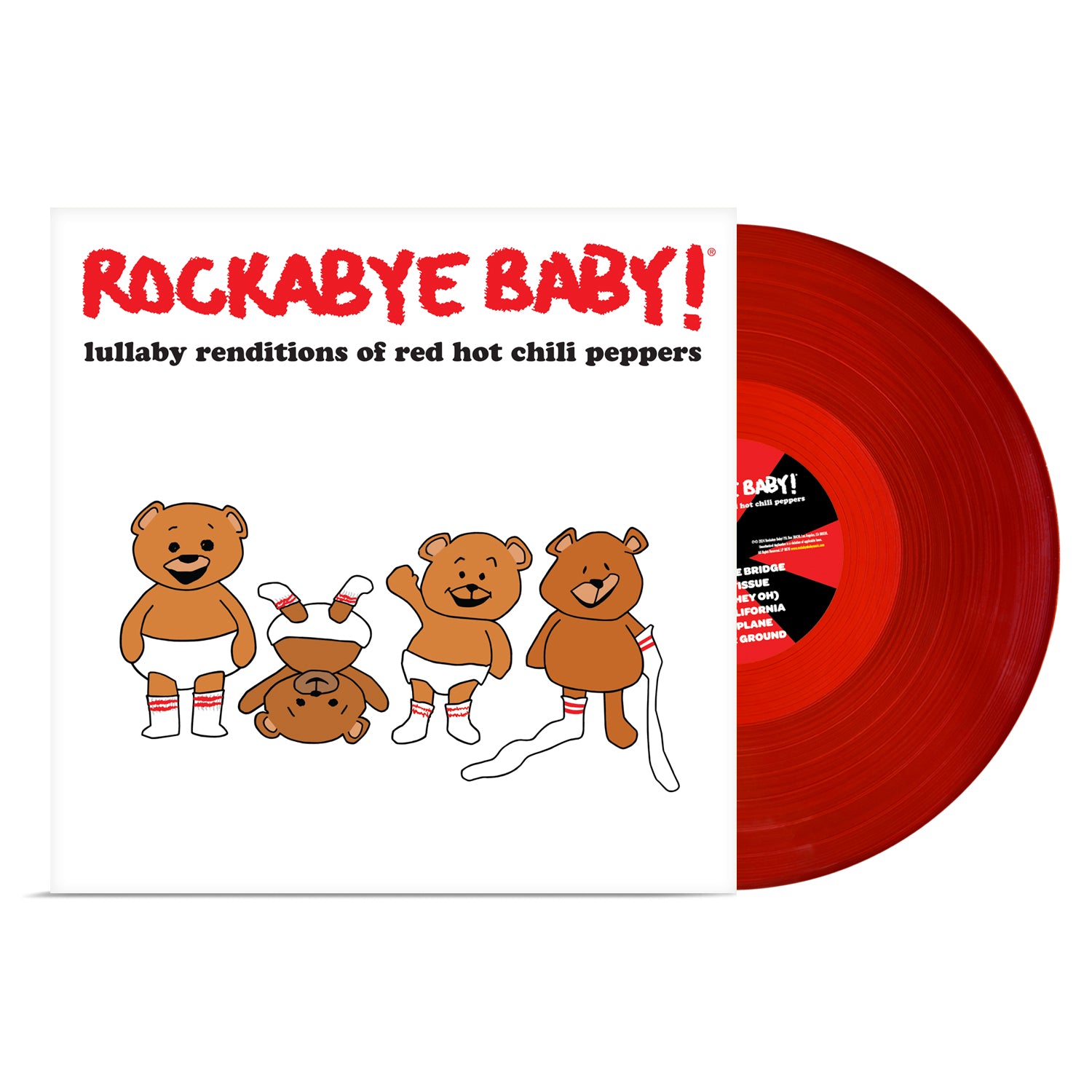 instrumental lullabies of rock songs - red hot chili peppers